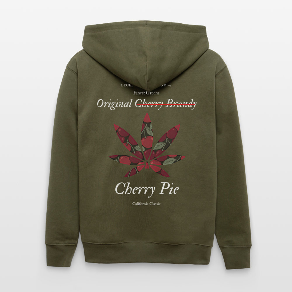 TRUE CHERRY Unisex Bio-Kapuzenjacke - Khaki