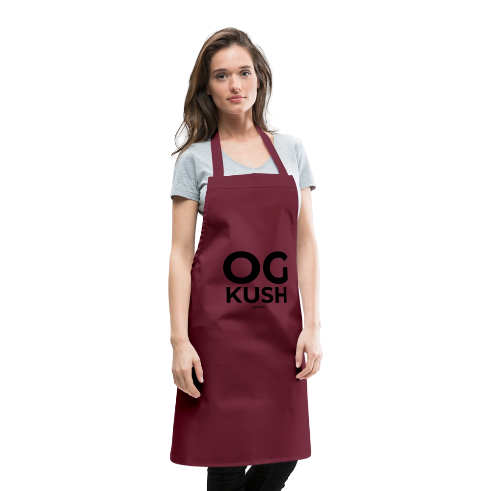 OG KUSH Kochschürze - Bordeaux