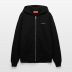 HF SIGNATURE Organic Relaxed Kaputzenjacke - SOLID BLACK