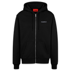 HF SIGNATURE Organic Relaxed Kaputzenjacke - SOLID BLACK