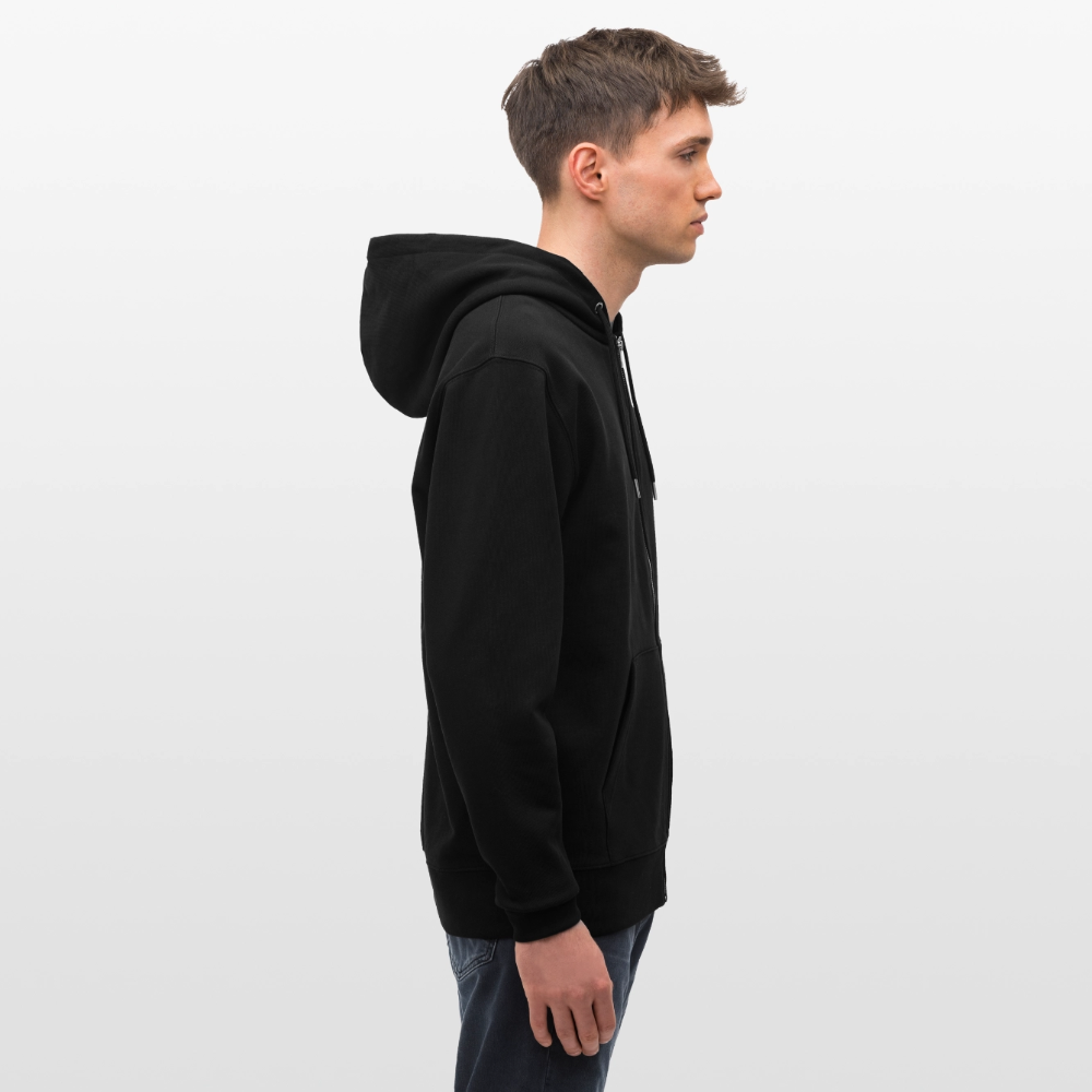 GROW. CHILL. REPEAT. Unisex Bio-Kapuzenjacke - Schwarz