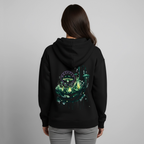 GLOW GARDEN Oversized Unisex Bio-Hoodie - Schwarz