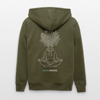 LOVE GREENS Unisex Bio-Kapuzenjacke - Khaki