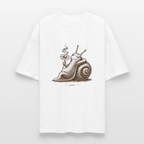 SLOW BURN Unisex Oversized Bio-T-Shirt - Weiß