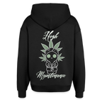 HIGH MAINTENANCE Oversized Unisex Bio-Hoodie - Schwarz