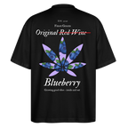 TRUE BERRY Oversized Unisex Bio T-Shirt - Schwarz