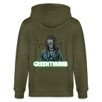 DR. ZOMBIE Unisex Bio-Kapuzenjacke - Khaki