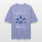 TRUE BERRY Oversized Unisex Bio T-Shirt - Violett