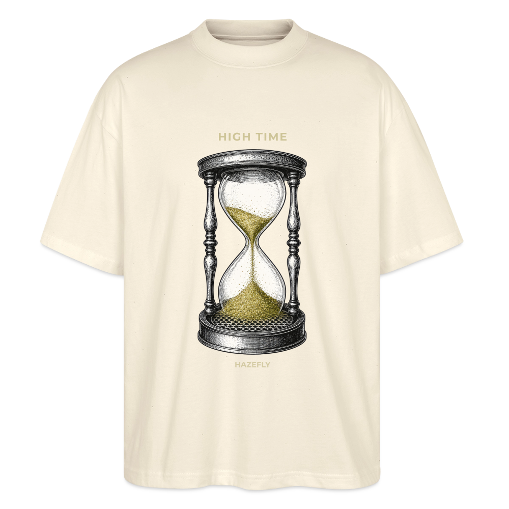 HIGH TIME Unisex Oversized Bio-T-Shirt - Natur