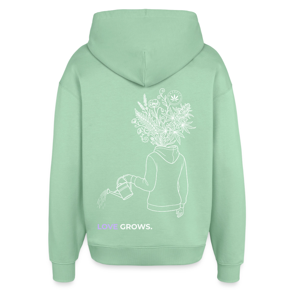 LOVE GROWS I Oversized Unisex Bio-Hoodie - Nebeljade