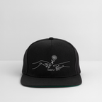 PASS IT Snapback Cap - Schwarz/Schwarz