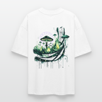GLOW GARDEN WITH GROWLAB Oversized Unisex Bio T-Shirt - Weiß