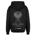 LOVE GREENS Oversized Unisex Bio-Hoodie - Schwarz