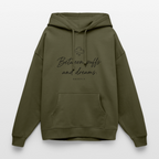 PUFFS & DREAMS Oversized Unisex Bio-Hoodie - Khaki