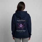 TRUE GRAPE Oversized Unisex Bio-Hoodie - Navy
