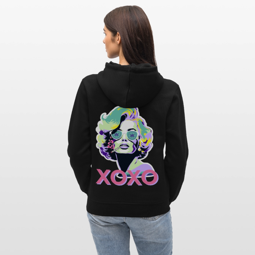 MARYLIN XOXO Unisex Bio-Hoodie - Schwarz