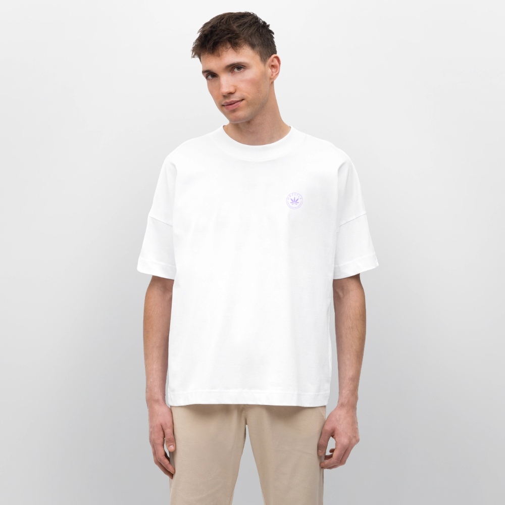 PUMPKIN VIBE Oversized Unisex Bio T-Shirt - Weiß