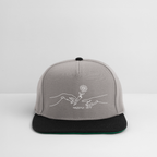 PASS IT Snapback Cap - Graphit/Schwarz