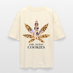 GIRL SCOUT COOKIES Oversized Unisex Bio T-Shirt - Natur