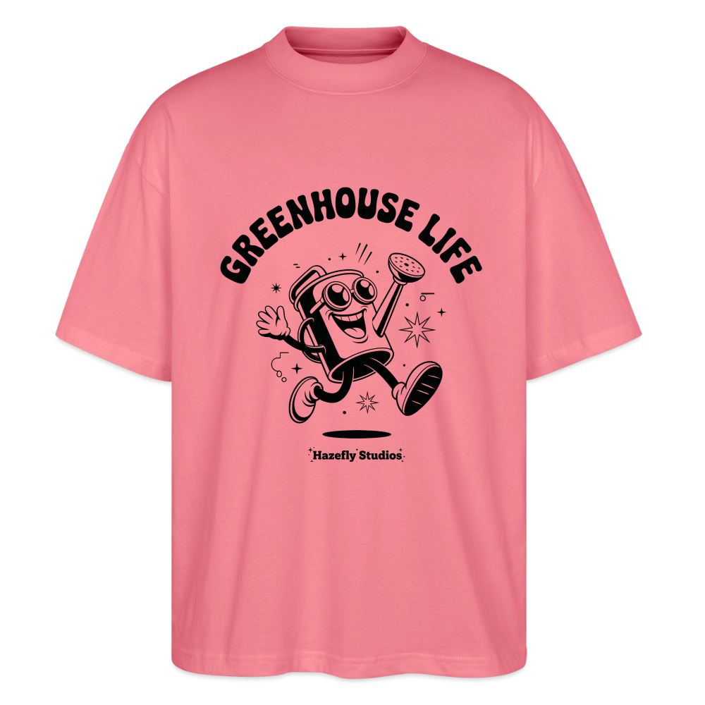 GREENHOUSE LIFE Oversized Unisex Bio T-Shirt - Pink 