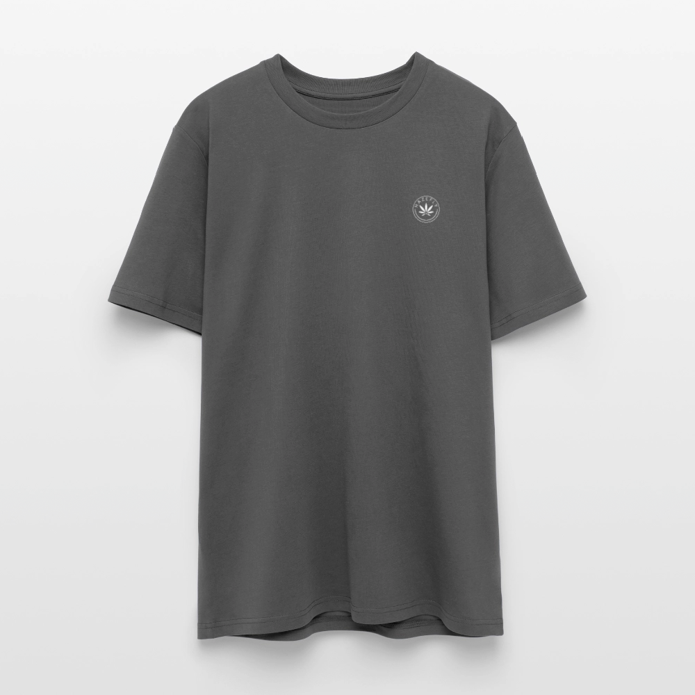 LOGO WHITE Unisex Bio-T-Shirt - Anthrazit