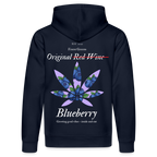TRUE BERRY Unisex Bio-Hoodie - French Navy