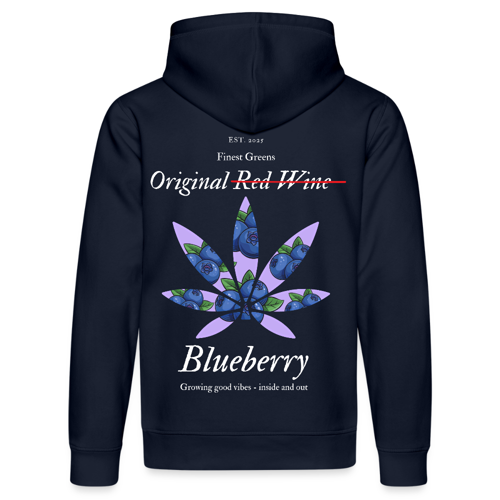 TRUE BERRY Unisex Bio-Hoodie - French Navy