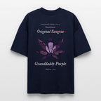 TRUE GRAPE Oversized Unisex Bio T-Shirt - Navy