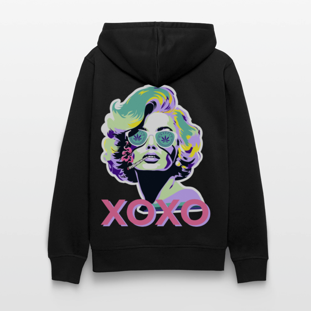 MARYLIN XOXO Unisex Bio-Hoodie - Schwarz