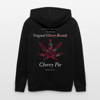 TRUE CHERRY Unisex Bio-Kapuzenjacke - Schwarz