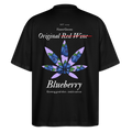 TRUE BERRY Oversized Unisex Bio T-Shirt - Schwarz