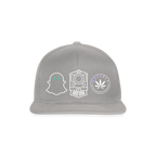 GHOST TRAIN Snapback Cap - Graphit/Graphit