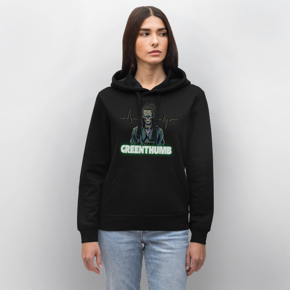 DR. ZOMBIE Unisex Bio-Hoodie - Schwarz