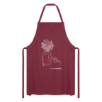 LOVE GROWS II Kochschürze - Bordeaux