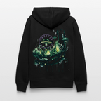 GLOW GARDEN Unisex Bio-Hoodie - Schwarz