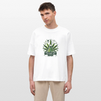 GLOW GARDEN WITH GROWLAB Oversized Unisex Bio T-Shirt - Weiß