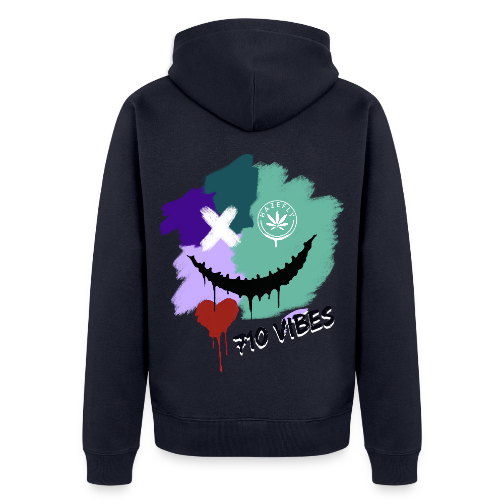 710 VIBES Unisex Premium Kapuzenjacke - Navy