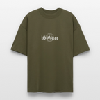 ACTIVE STONER Oversized Unisex Bio T-Shirt - Khaki