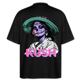 LA CATRINA KUSH Oversized Unisex Bio T-Shirt - Schwarz