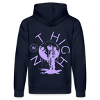 NOT HIGH Unisex Bio-Hoodie - French Navy