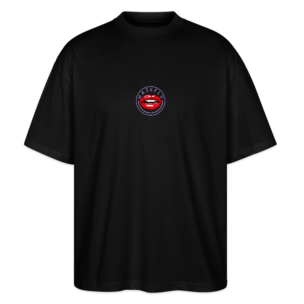 420 CLIQUE 2.0. Oversized Unisex Bio T-Shirt - Schwarz