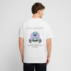 GREEN CULT Oversized Unisex Bio T-Shirt - Weiß