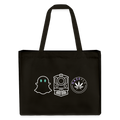 GHOST TRAIN recycelter Shopping Bag - Schwarz
