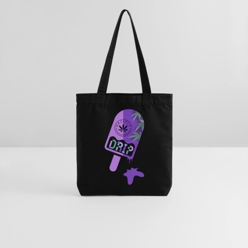 ICE CREAM recycelter Heavyweight Stoffbeutel - Schwarz