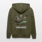 SOUR DIESEL Unisex Bio-Kapuzenjacke - Khaki