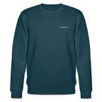 HF SIGNATURE Unisex Bio-Sweatshirt - Dunkles Petrol