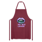 EDIBLE LOVER Kochschürze - Bordeaux