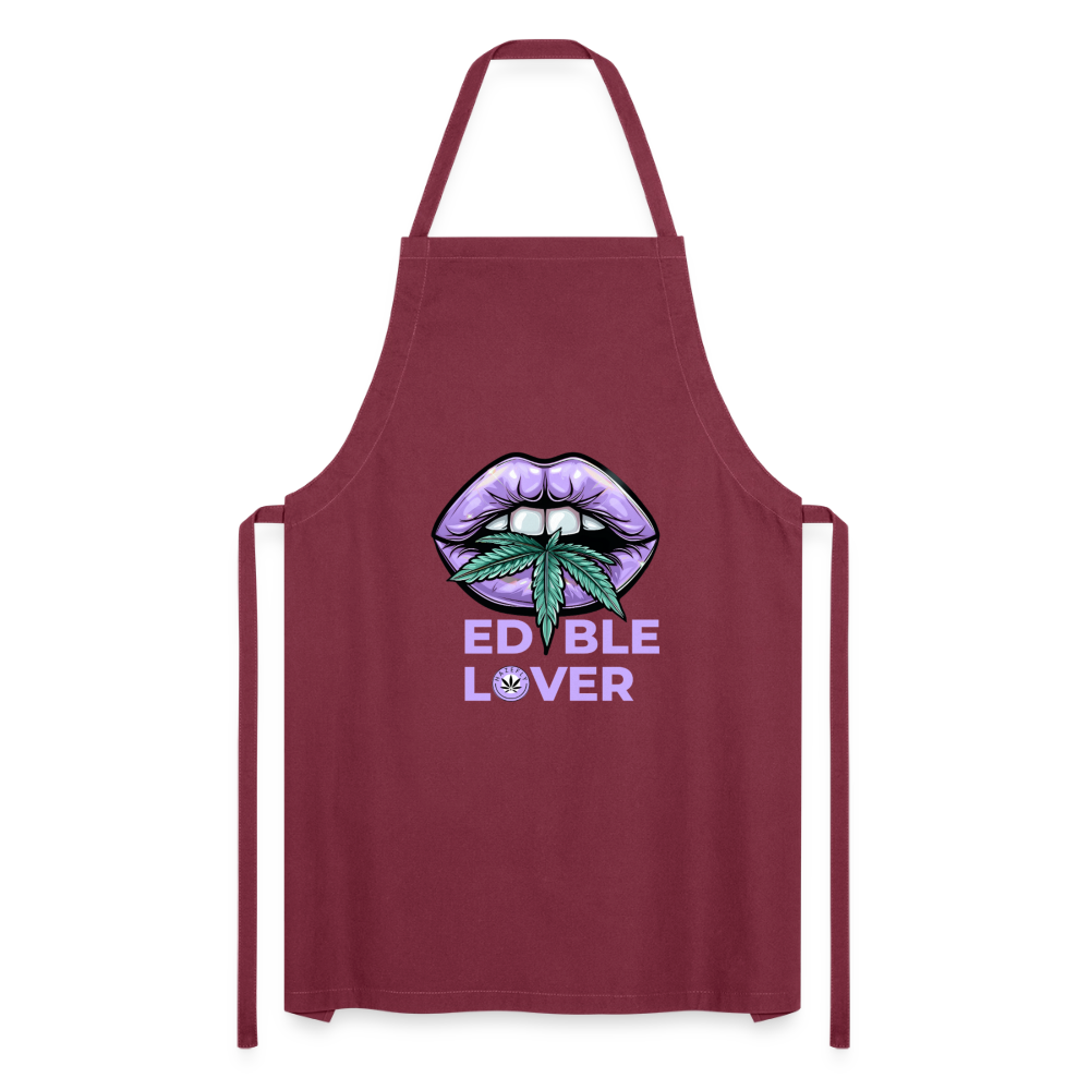 EDIBLE LOVER Kochschürze - Bordeaux