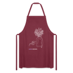 LOVE GROWS I Kochschürze - Bordeaux