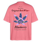 TRUE BERRY Oversized Unisex Bio T-Shirt - Pink 